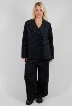 Amici Jackets^Jacquard Blazer in Black