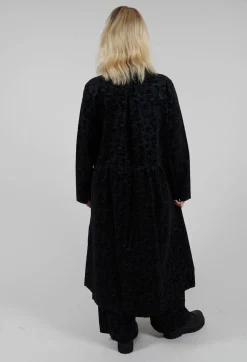 Amici Dresses^Jacquard Coat in Black