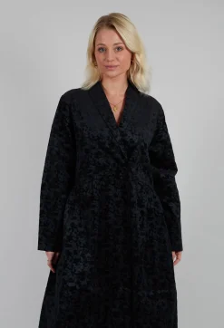 Amici Dresses^Jacquard Coat in Black