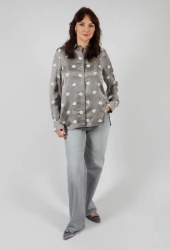 Sfizio Shirts & Blouses^Jacquard Shirt in Graphite