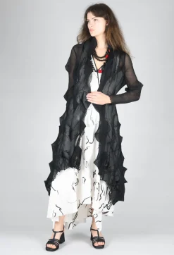 Alquema Coats^Jacqui Coat in Black