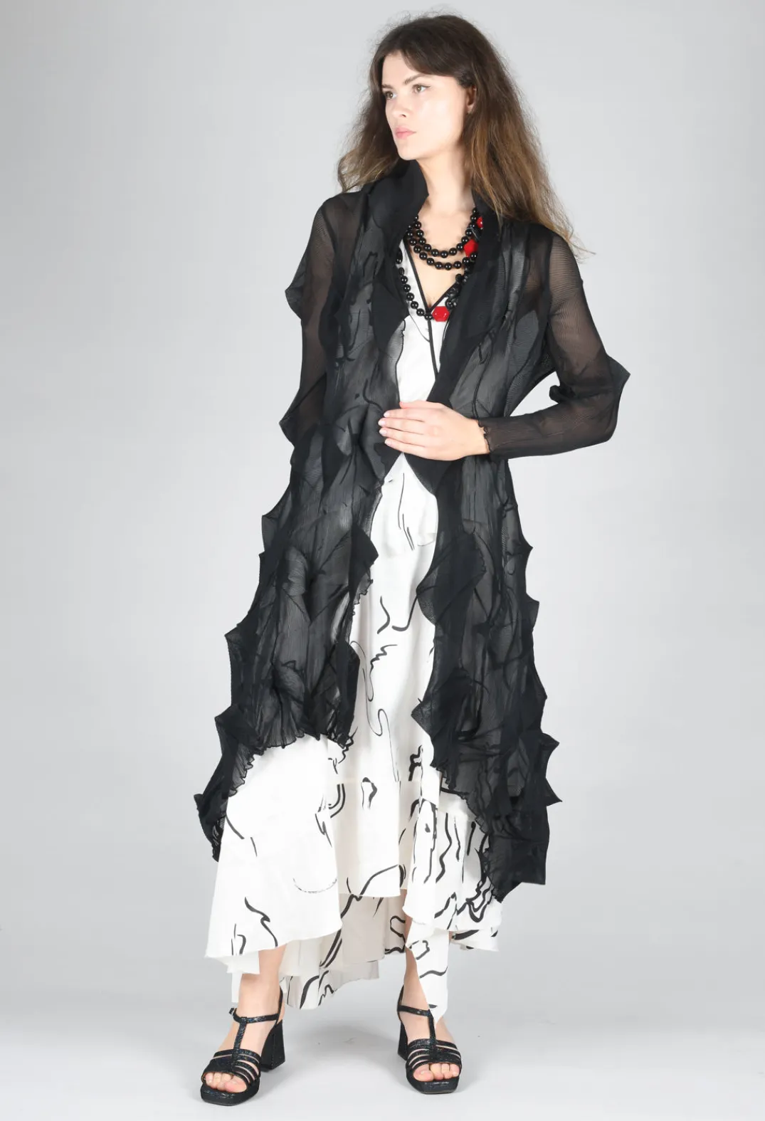 Alquema Coats^Jacqui Coat in Black