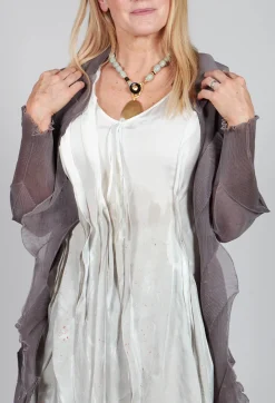 Alquema Coats^Jacqui Coat in Charcoal