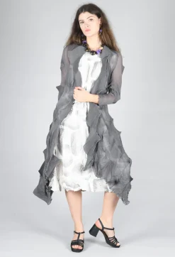 Alquema Coats^Jacqui Coat in Charcoal