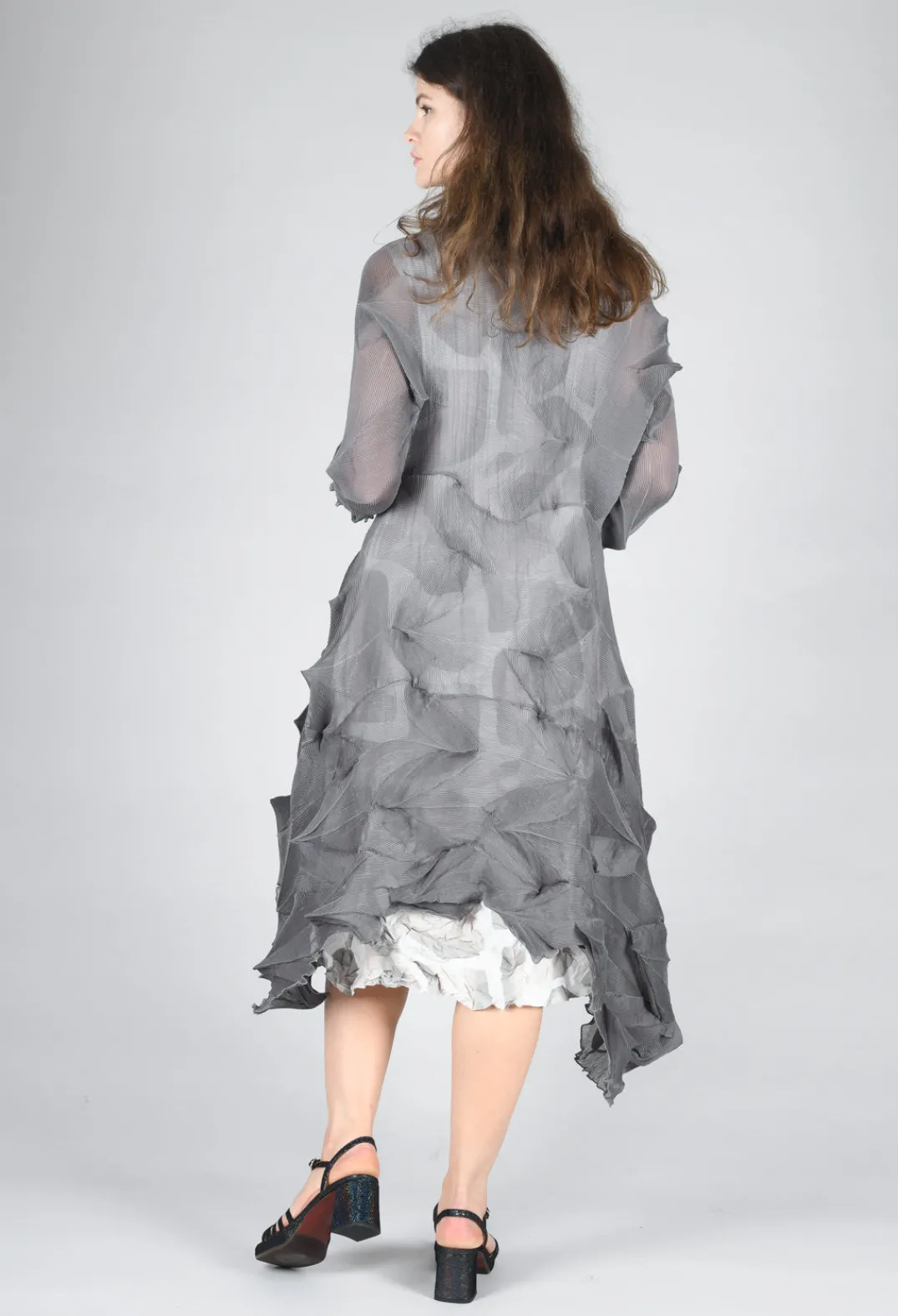 Alquema Coats^Jacqui Coat in Charcoal