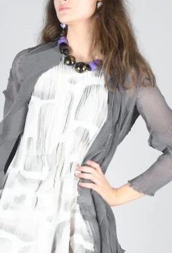 Alquema Coats^Jacqui Coat in Charcoal