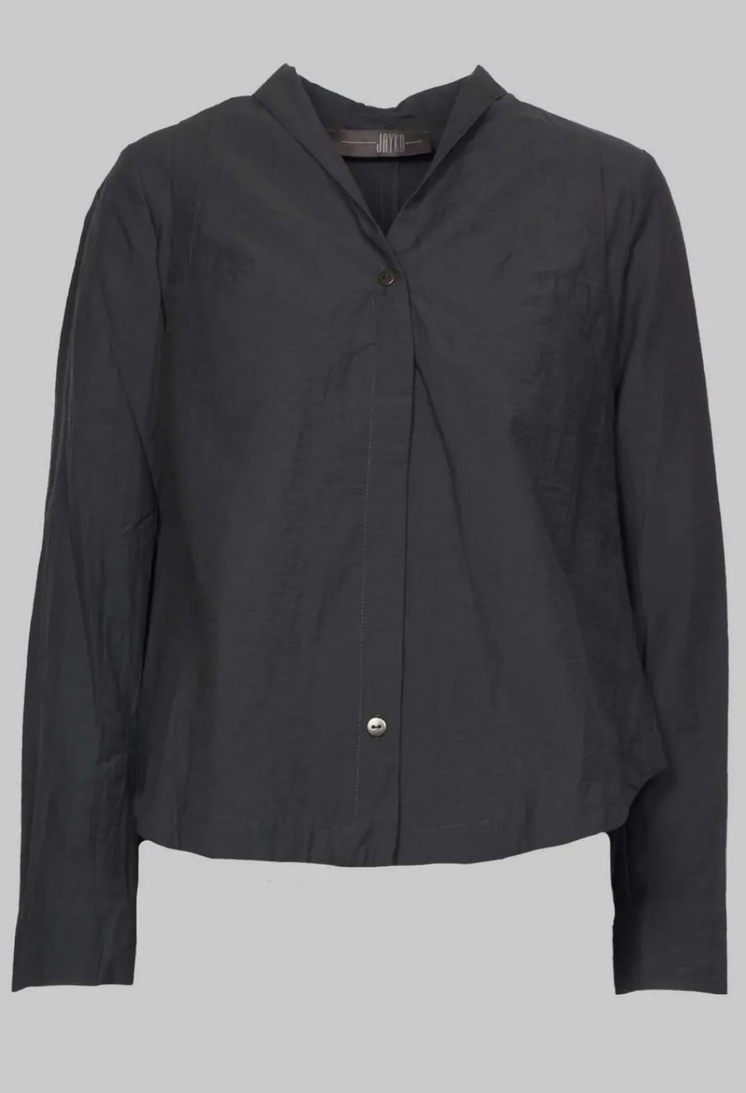 Jayko Shirts & Blouses^Jacy Shirt with Overlay Detail in Ardoise