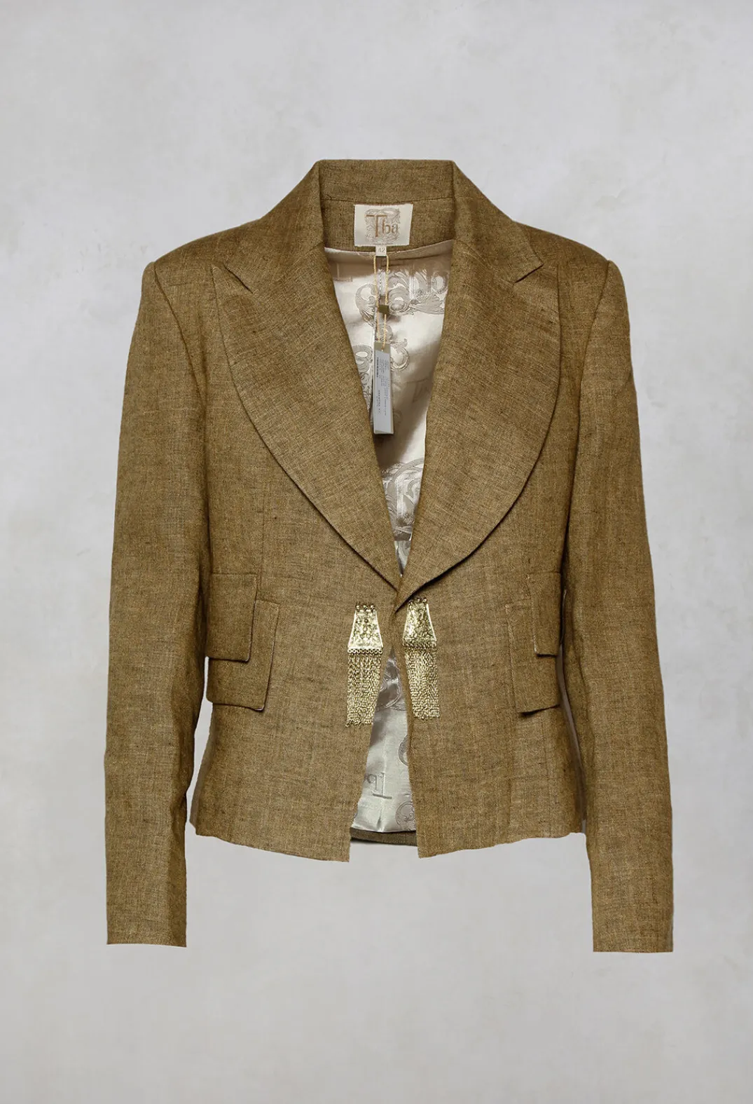 T.ba Jackets^Jazz Jacket in Gold