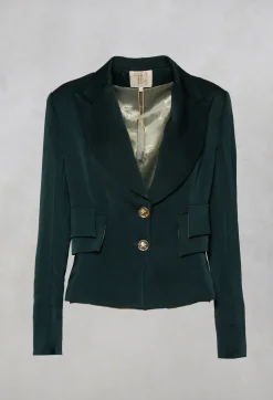 T.ba Jackets|Co-ords & Suits^Jazz Jacket in Petroleum