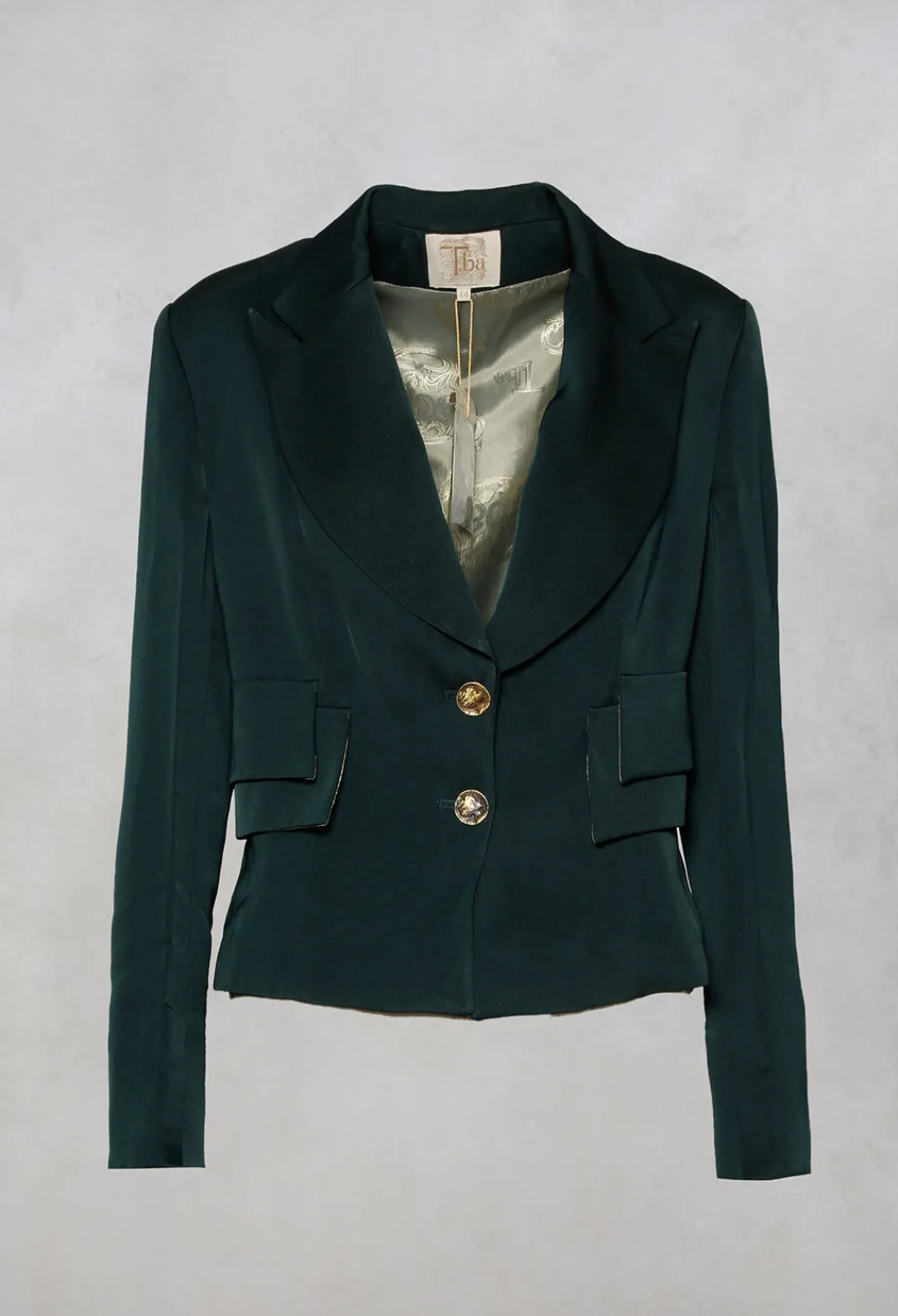 T.ba Jackets|Co-ords & Suits^Jazz Jacket in Petroleum
