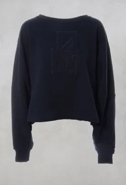 Malloni Co-ords & Suits^Jersey Jumper in Phoenix Bleu