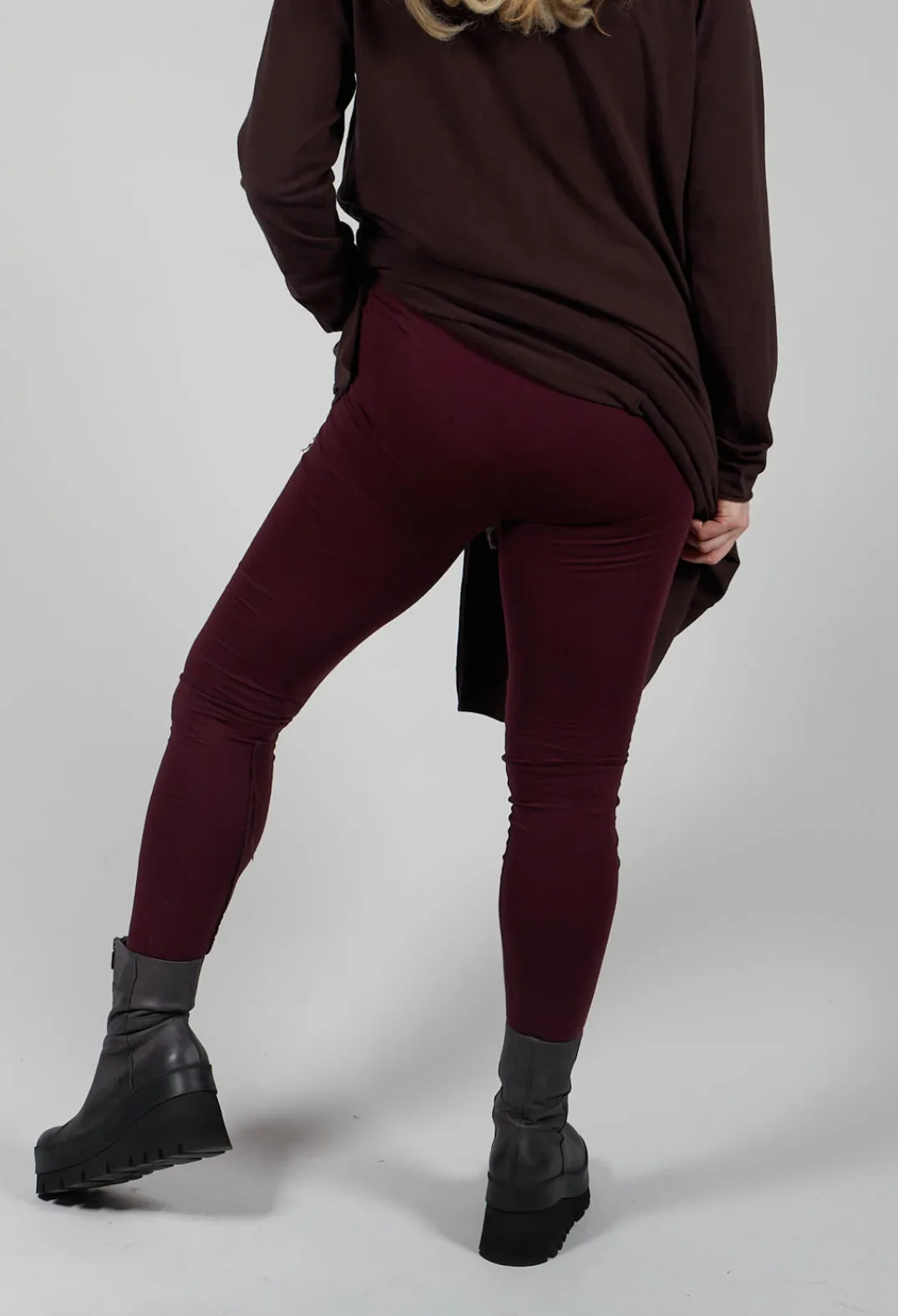 Rundholz Mainline Leggings^Jersey Leggings with Seam Detail in Umbra