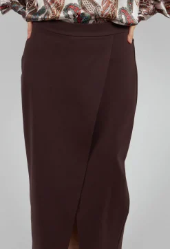 Mei Meij Skirts^Jersey Pencil Skirt in Java