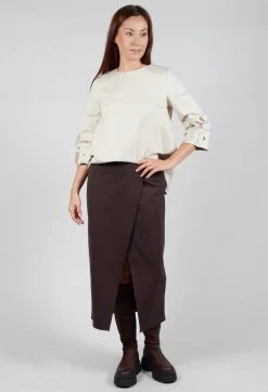 Mei Meij Skirts^Jersey Pencil Skirt in Java