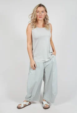 Rundholz Black Label Tops^Jersey Sleeveless Top in Grey