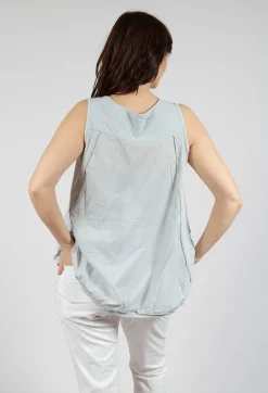 Rundholz Black Label Tops^Jersey Tank Top in Grey