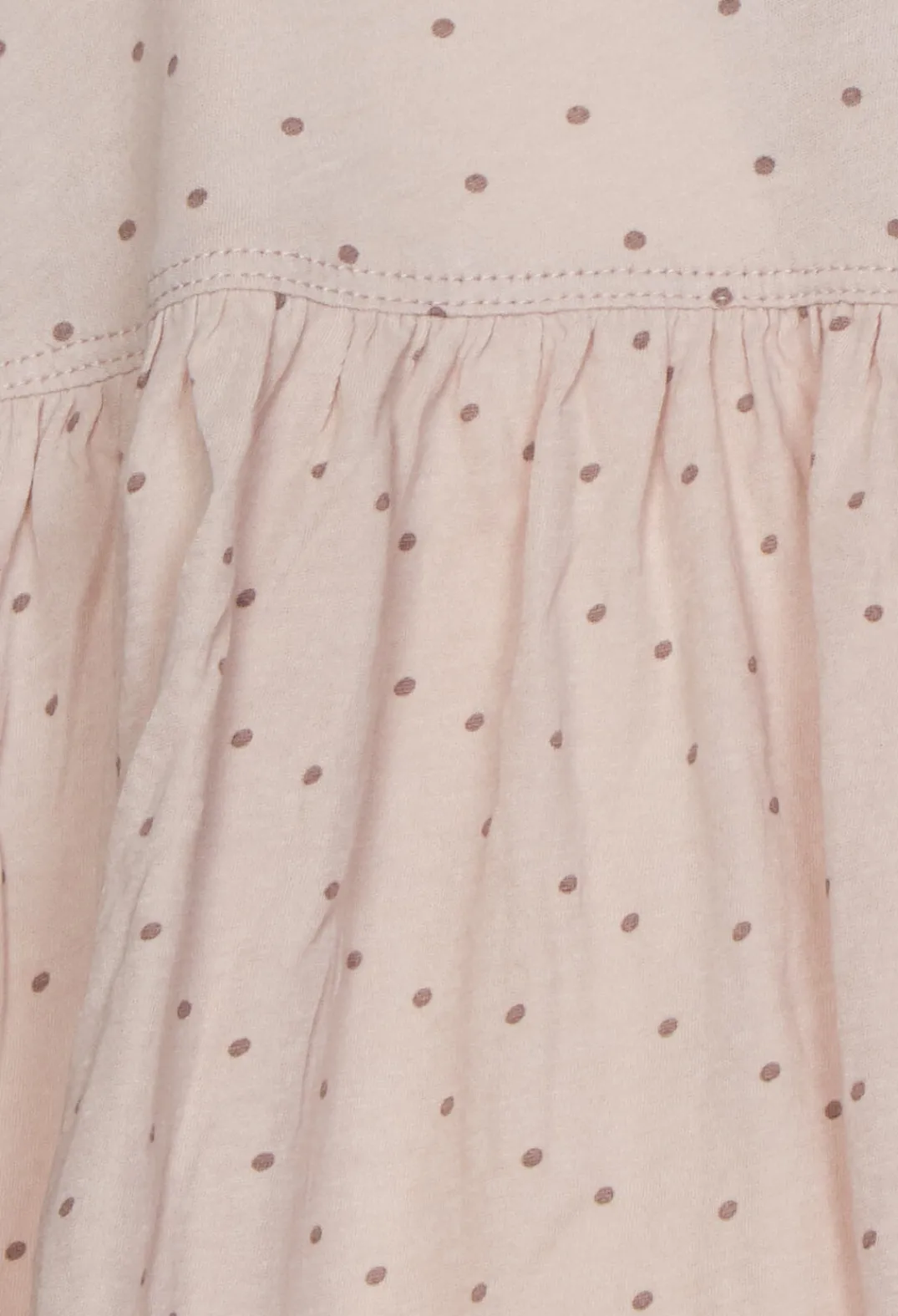 Ewa I Walla Shirts & Blouses^Jersey Top with Flared Hemline in Dots