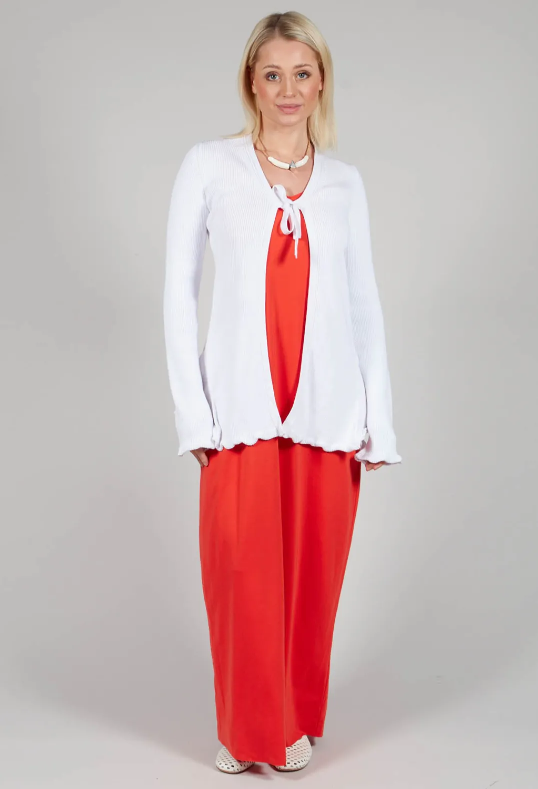 Bize Dresses^Jersey Vest Dress in Red