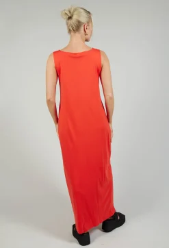 Bize Dresses^Jersey Vest Dress in Red
