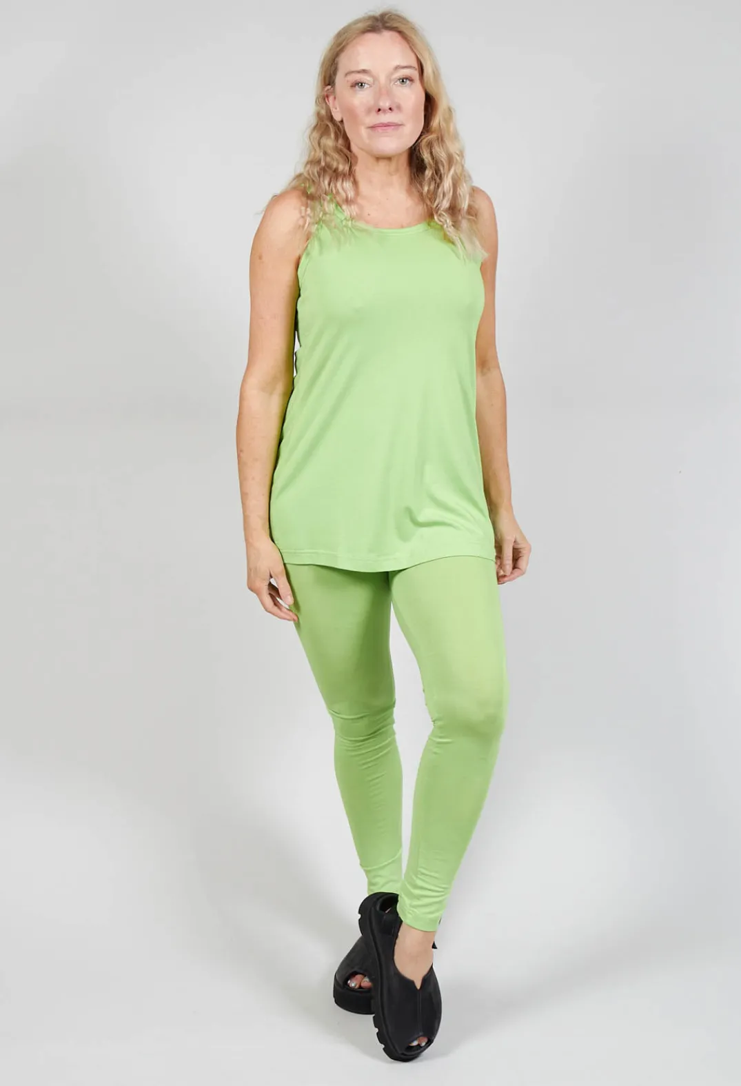 Rundholz Black Label Tops^Jersey Vest Top in Lime