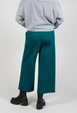 Mei Meij Trousers^Jersey Wide Leg Trousers in Ottanio