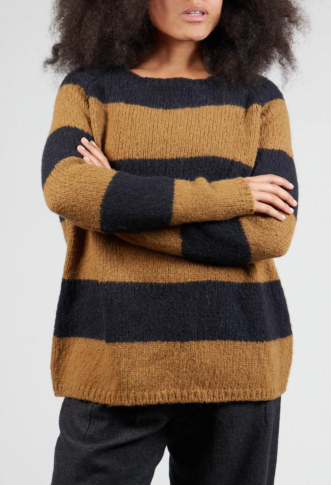 Apuntob Jumpers^Jumper in Tobacco Black