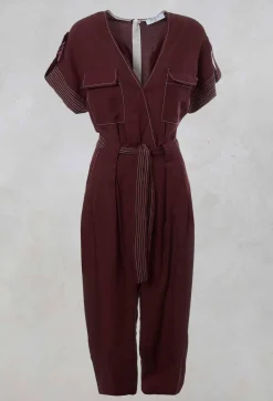 Beatrice B Jumpsuits^Jumpsuit in Burgundy
