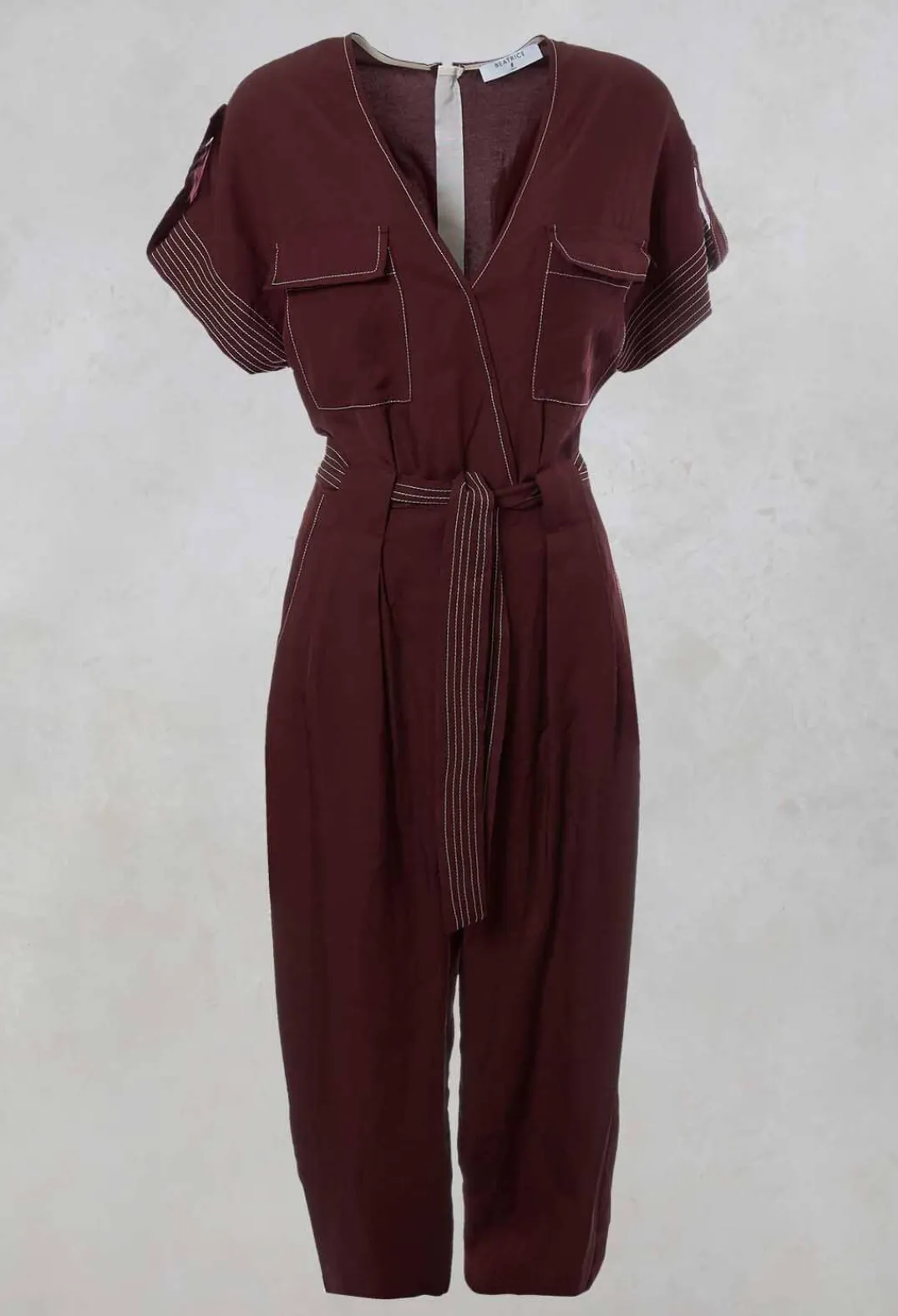 Beatrice B Jumpsuits^Jumpsuit in Burgundy