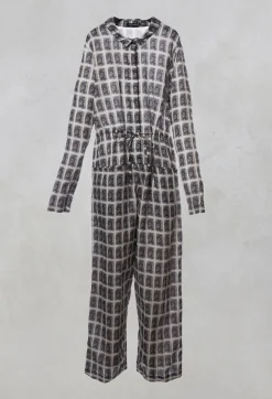 Rundholz Mainline Jumpsuits^Jumpsuit in Deep Blue Print