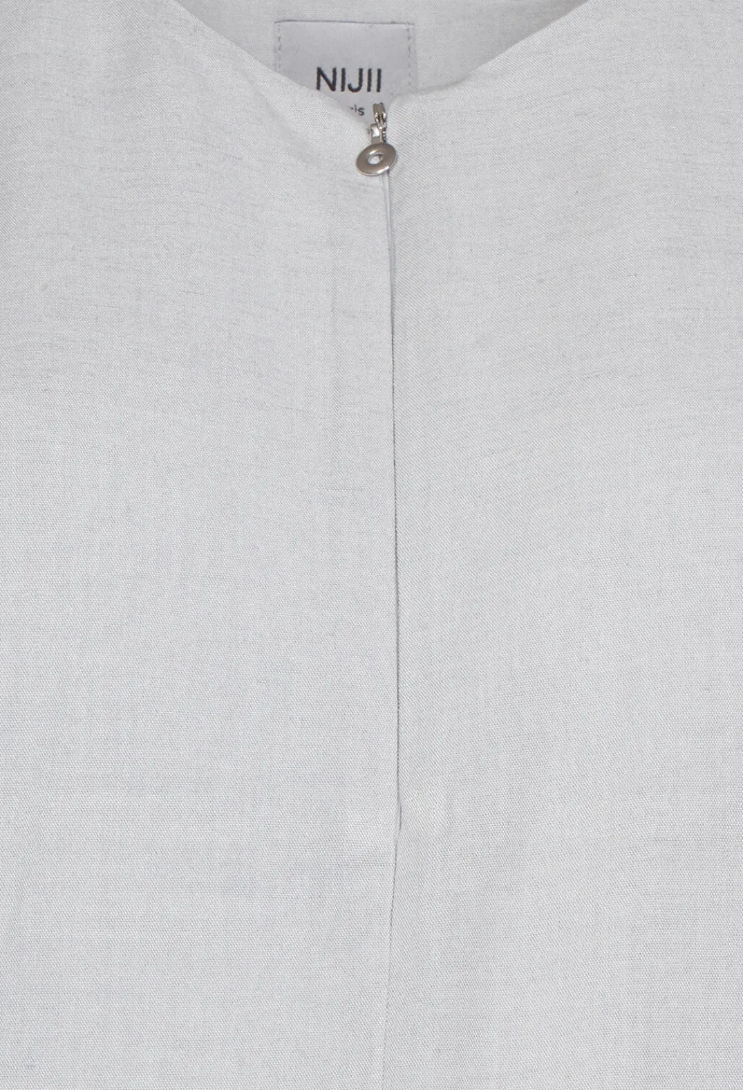 Nijii Jumpsuits^Jumpsuit with Front Zip Fastening in Light Grey