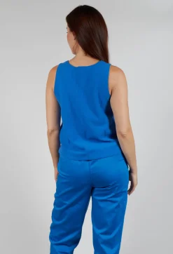 Elemente Clemente Tops^Junai Vest in Cobalt