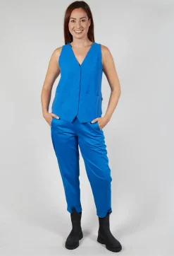 Elemente Clemente Tops^Junai Vest in Cobalt