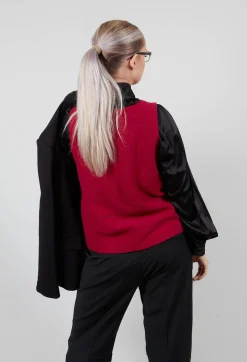 Elemente Clemente Tops^Junai Vest in Scarlet