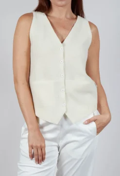 Elemente Clemente Tops^Junai Vest in Undyed