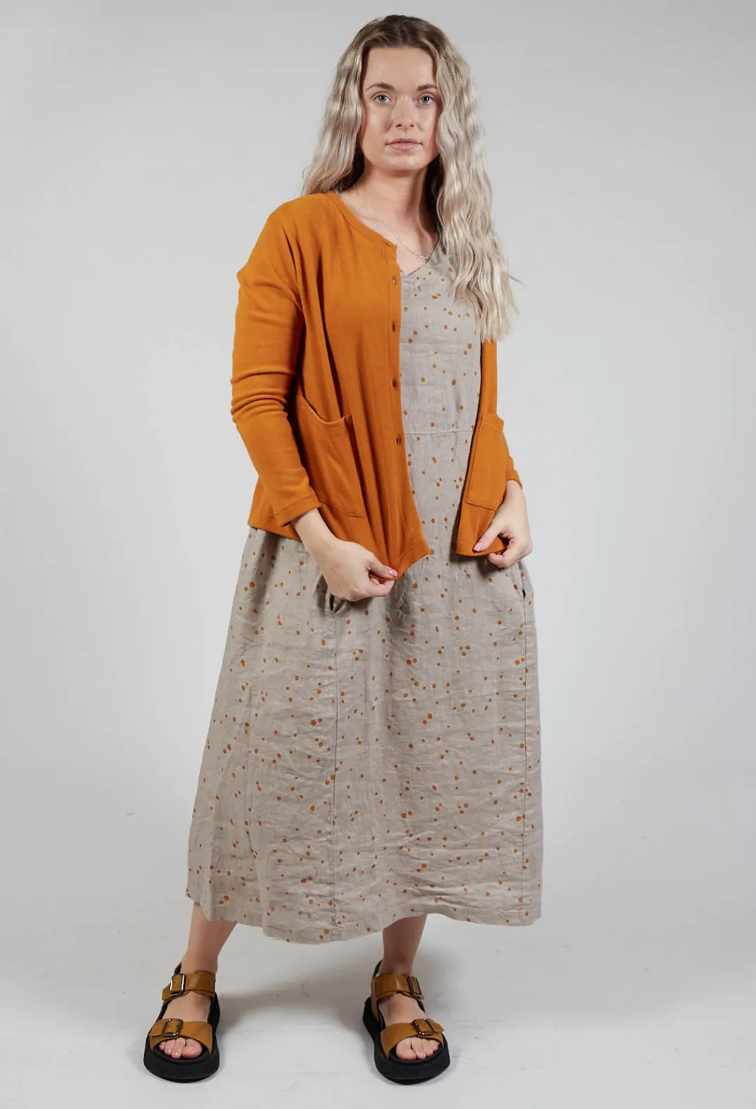 Mama B Dresses^Jupieter Ls Dress In Ambra