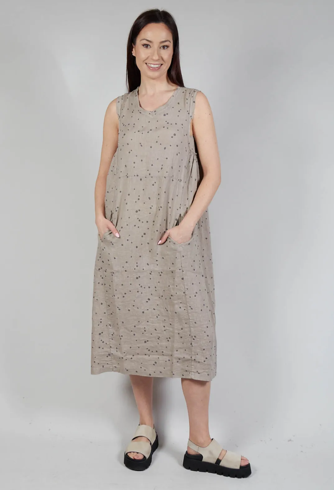 Mama B Dresses^Jupieter Ls Dress In Carbone