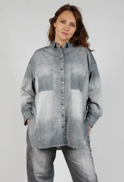 Elemente Clemente Tops^Kabo Blouse in Anthra