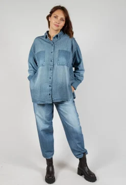 Elemente Clemente Tops^Kabo Blouse in Denim