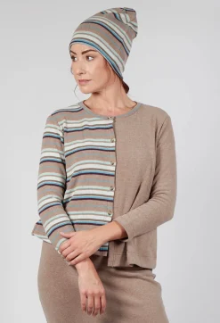 Mama B Hats^Kaki Hat in Alpaca Stripe