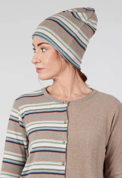 Mama B Hats^Kaki Hat in Alpaca Stripe