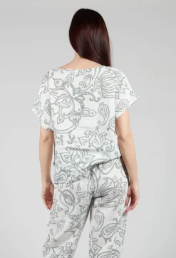 Elemente Clemente Tops^Kalu Top in Eucalyptus
