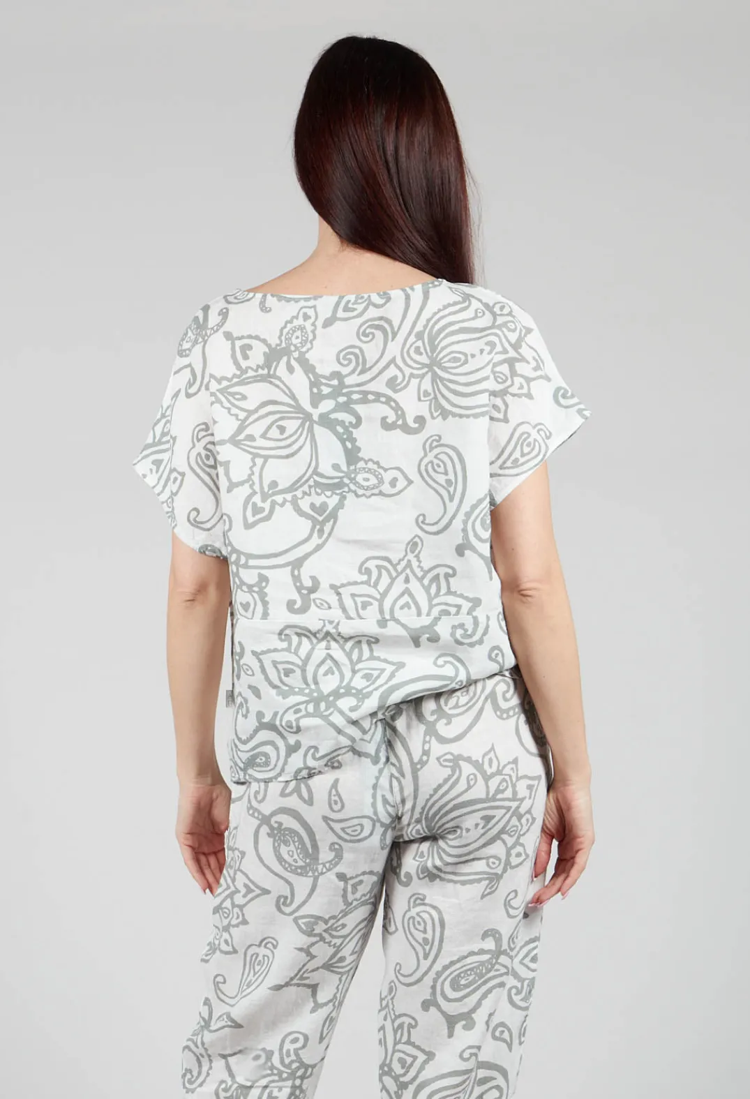 Elemente Clemente Tops^Kalu Top in Eucalyptus