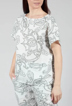 Elemente Clemente Tops^Kalu Top in Eucalyptus