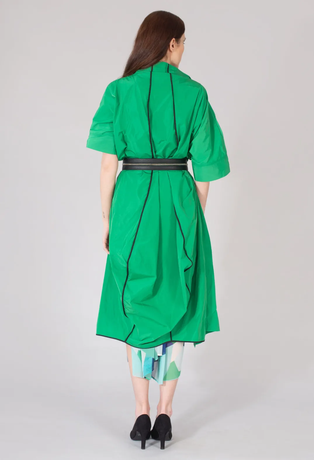 Xenia Design Coats^Kama Trench in Bright Green