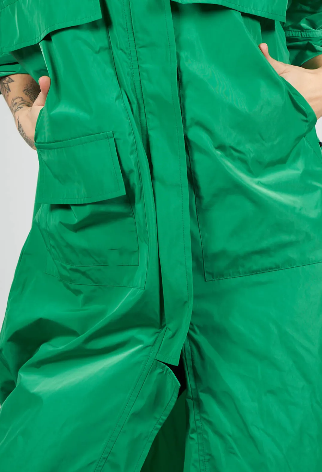 Xenia Design Coats^Kama Trench in Bright Green