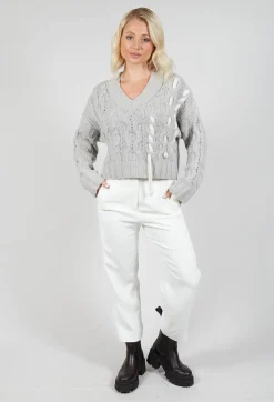 IXOS Jumpers^Katia Jumper in Ghiaccio