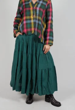 Eka Skirts^Keiko Skirt in Green