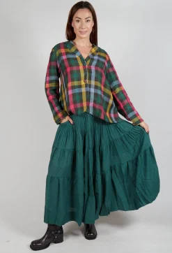 Eka Skirts^Keiko Skirt in Green