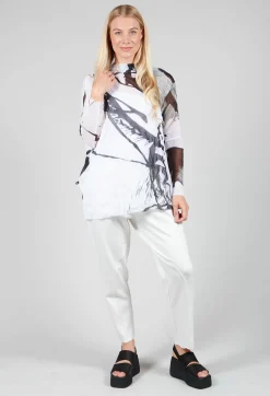 Xenia Design Shirts & Blouses^KEKS Shirt in Black White Colourful