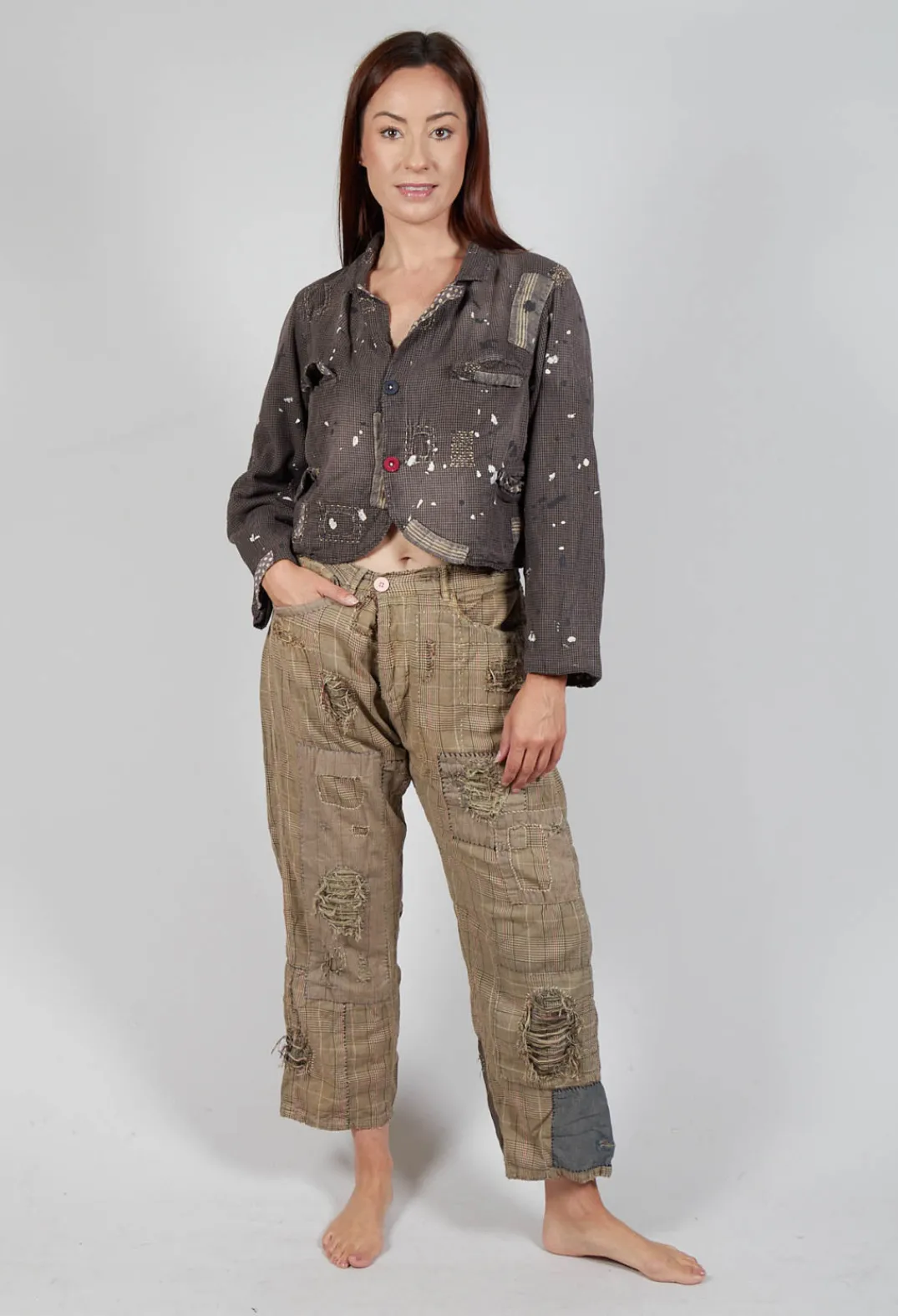 Magnolia Pearl Jackets^Kelley Cropped Coat in Andy